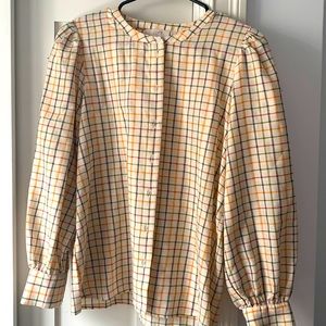 Checkered blouse